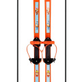 Лыжи детские Вираж-спорт 100см с палками в сетке